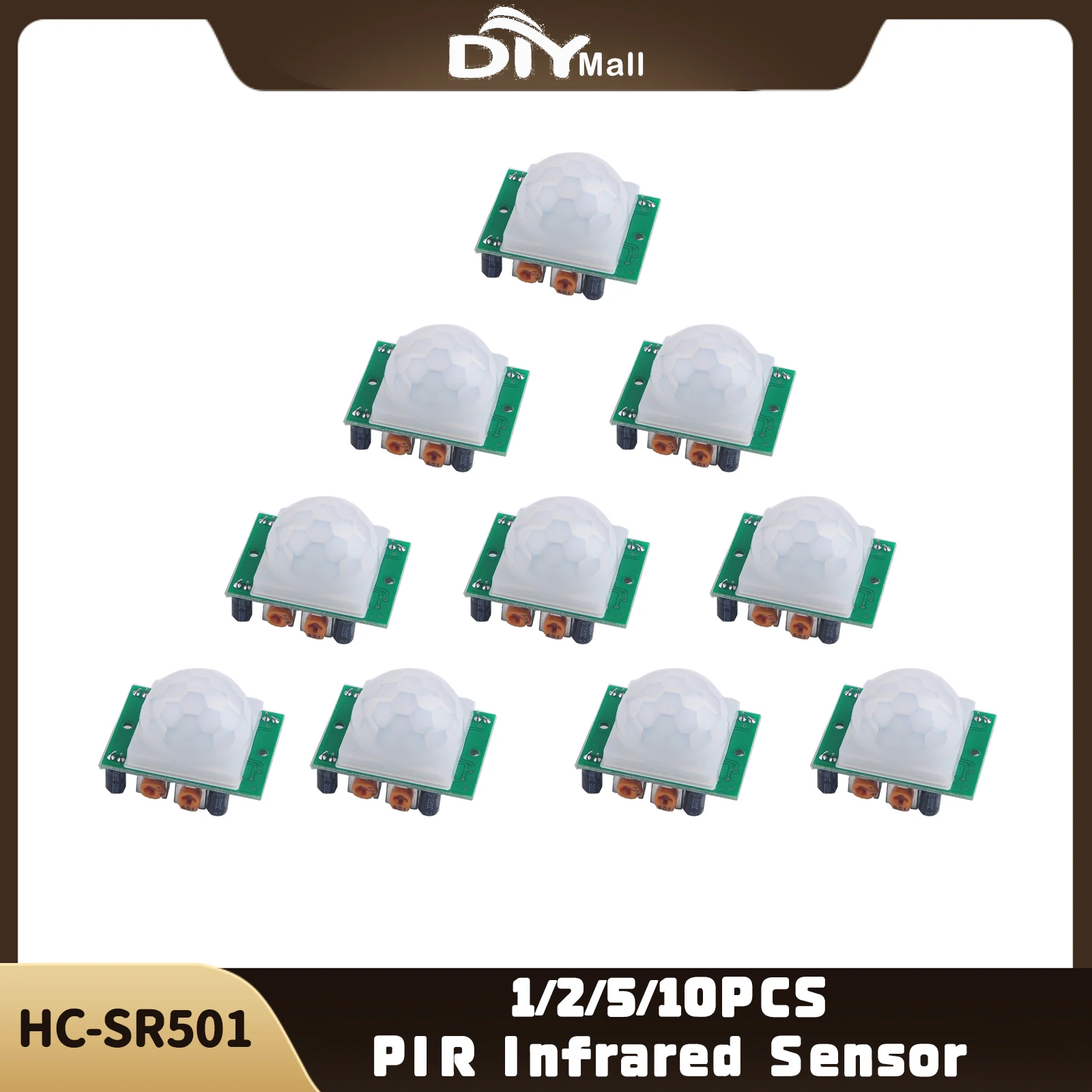 HC-SR501 PIR Infrared Sensor Adjust IR Pyroelectric Infrared PIR Motion Sensor Detector Module for Arduino Raspberry Pi