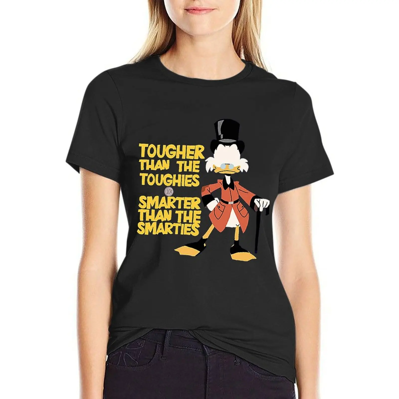 

Tougher Than The Tough T-Shirt female summer top Blouse funnys tops for Women