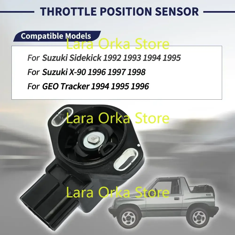 13420-58B00 Throttle Position Sensor TPS Compatible with Suzuki Sidekick 1992-1995 X-90 1996-1998 GEO Tracker 1.6L 1994-1996