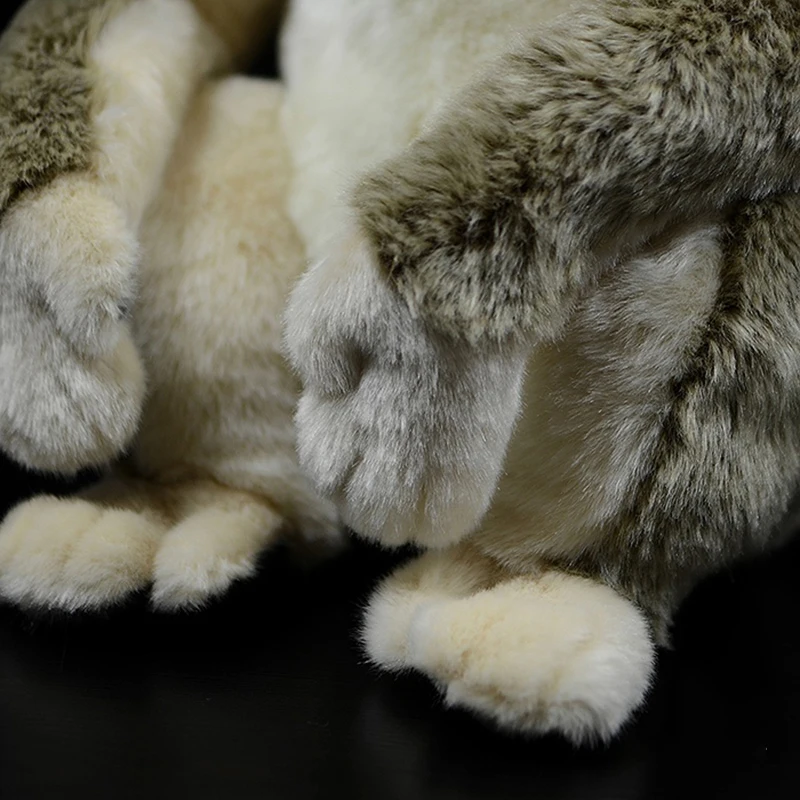 Scimmia dorata giocattoli di peluche Anime ad alta fedeltà carino peluche scimmia dal naso snub animali realistici simulazione bambola di pezza regali Kawai