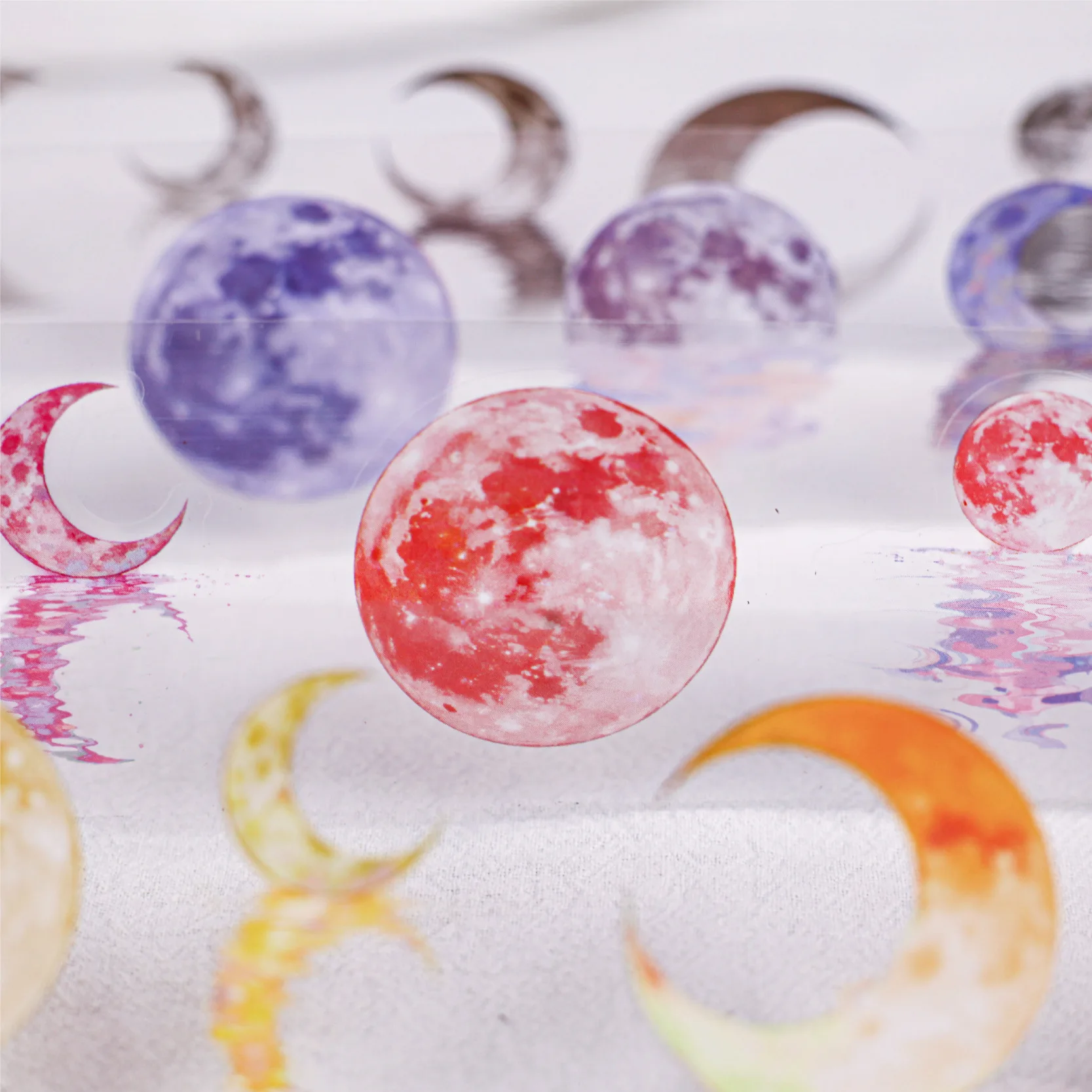 

1pcs/lot Decorative Adhesive Tapes moonlight Decorative Scrapbooking DIY Paper Japanese Stickers