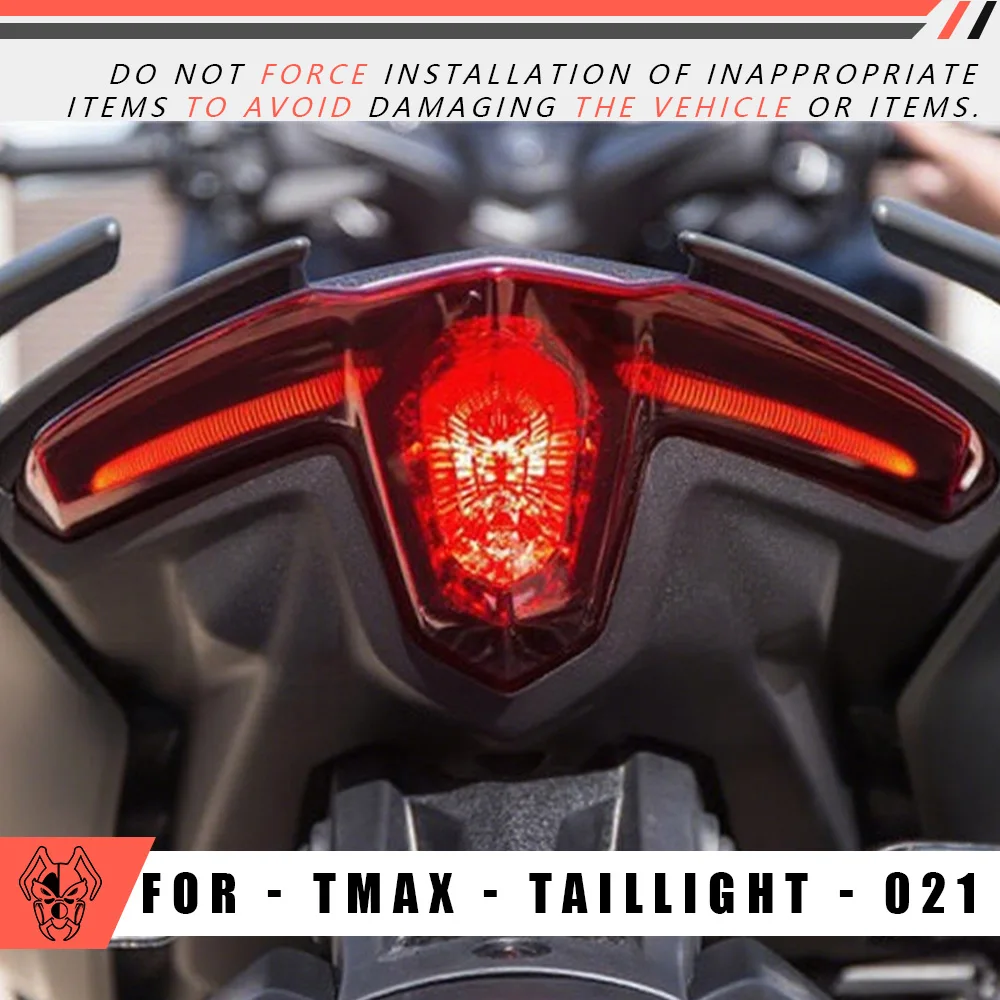 MTKRACING для YAMAHA TMAX 560 2020-2021, светодиодный передний и задний стоп-сигнал для мотоцикла, встроенный сигнал поворота, аксессуары