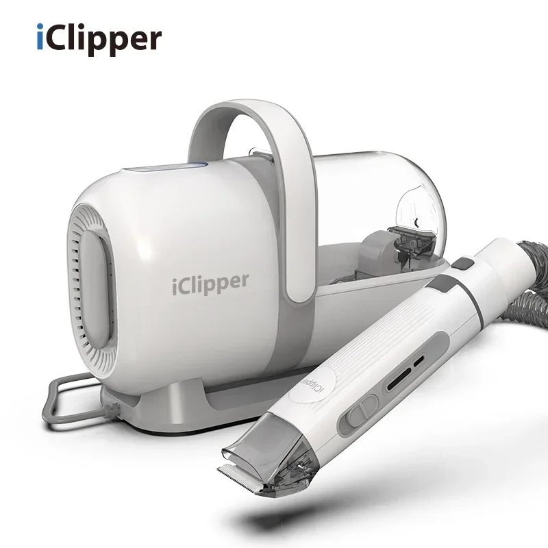 CHKJ-2025NEWIClipper LM1 Pet Grooming Vacuum With Clippers Trimmers Deshed Brush Dog Cat Hair Remover Tools Kit
