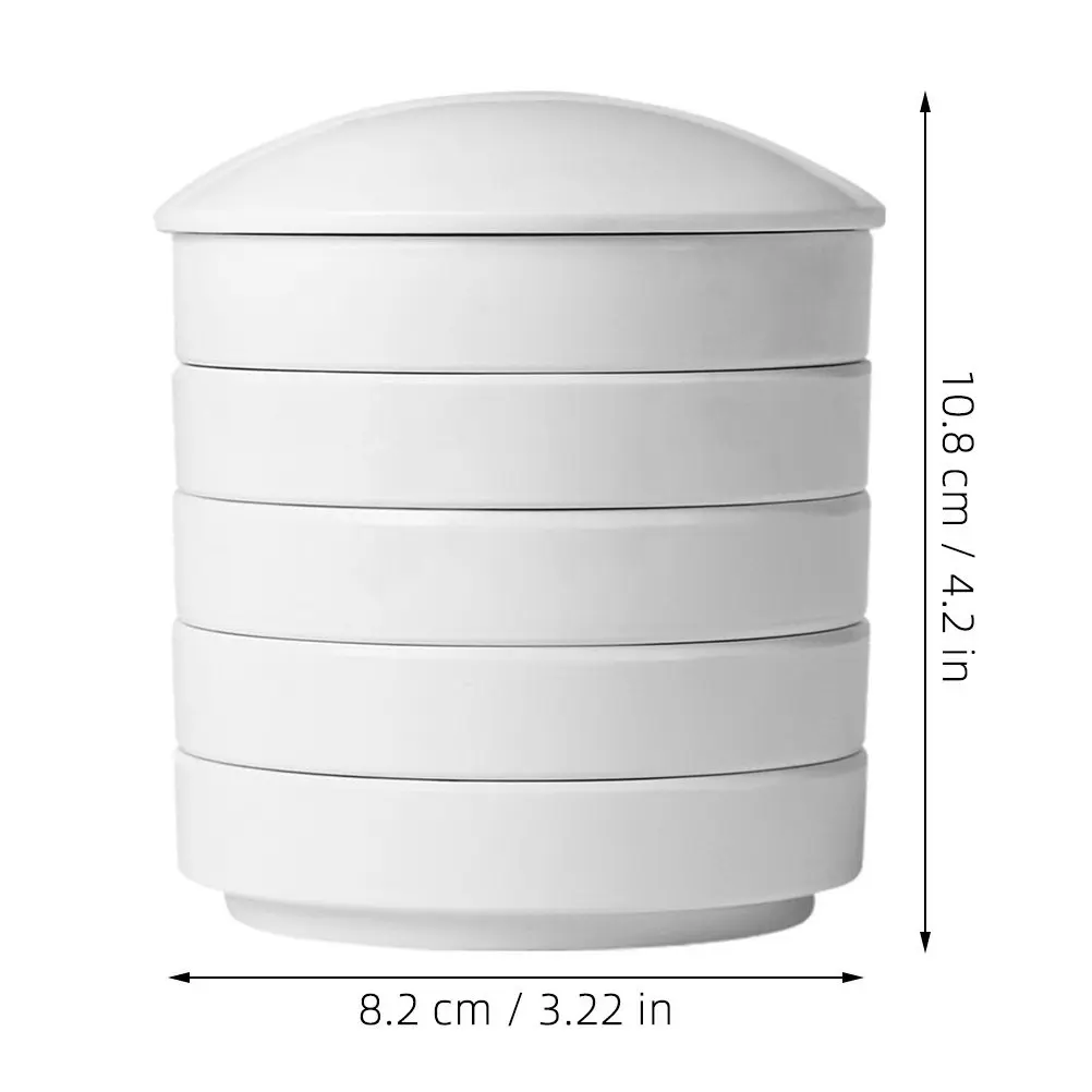 Five Layer Ceramic Ink Dish Professional Paint Tray Color Mixing Plate Watercolor Pigment Board Ceramic Ink Dish