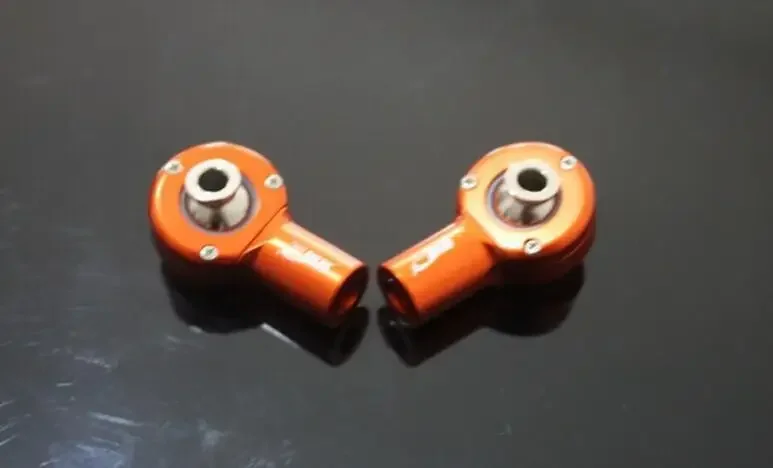 KM baja Alloy front ball end set สีส้มสําหรับ 1/5 Hpi baja 5B RC รถ 66047/66048