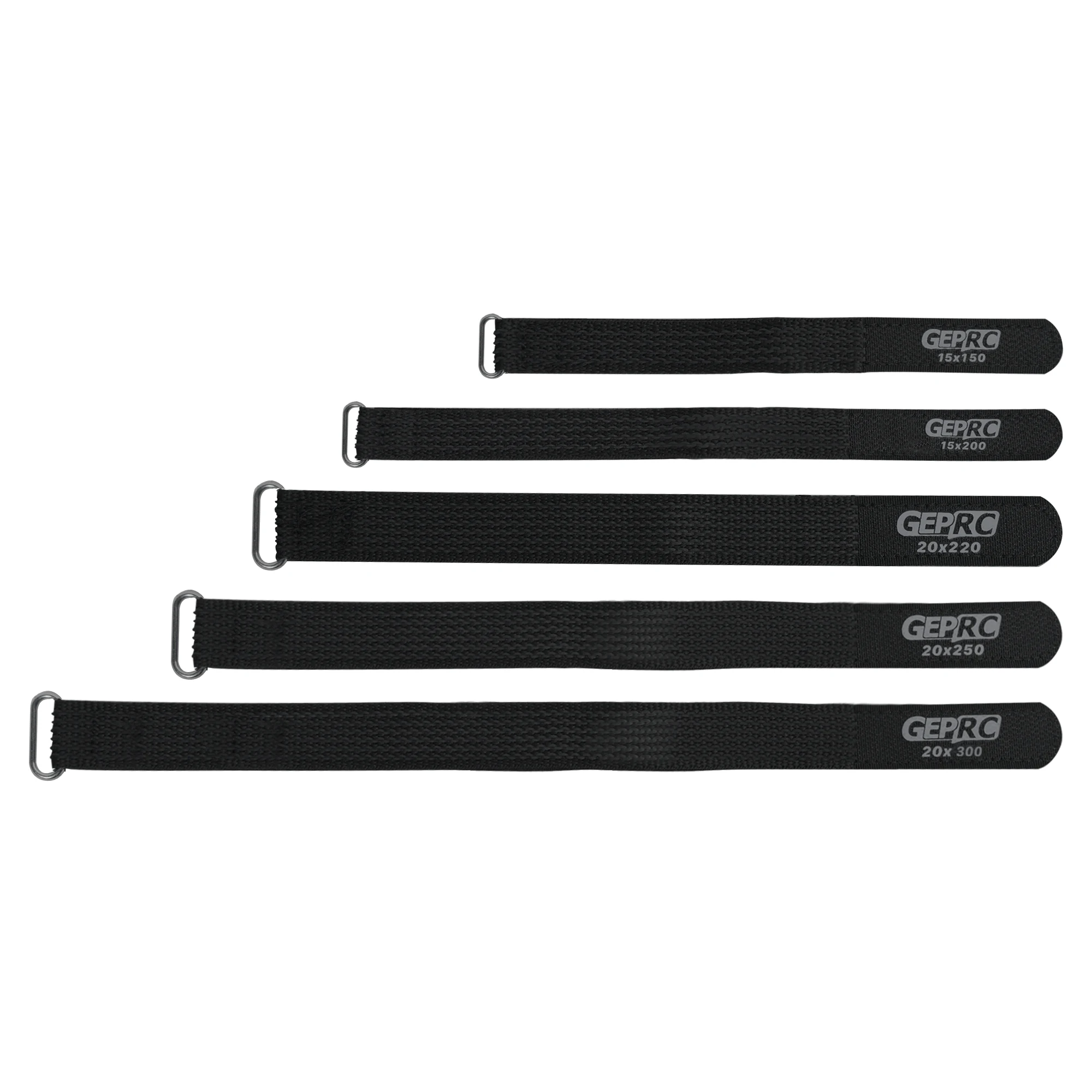 5PCS GEPRC Battery Strap 15X150mm 15X200mm 20X220mm 20X250mm 20X300mm Good Wear Resistance High Tensile Strength for FPV Drone