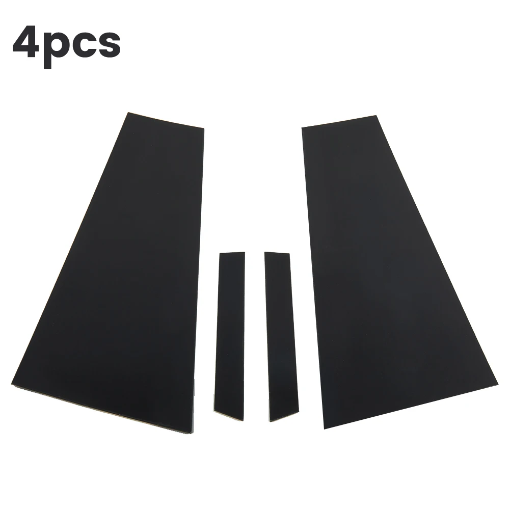 Upgrade Your Ride BLACK Pillar Posts Trim for MercedesBenz CLSClass, 2012 2016, Scratch Resistant, Glossy Piano Black