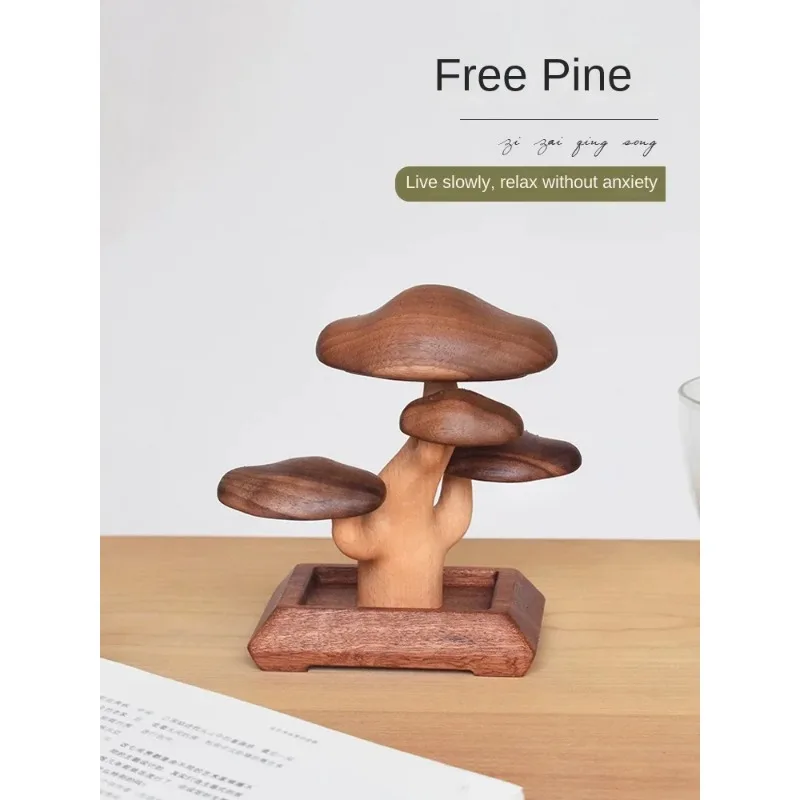 Pine Relaxed Solid Wood Office Decoration