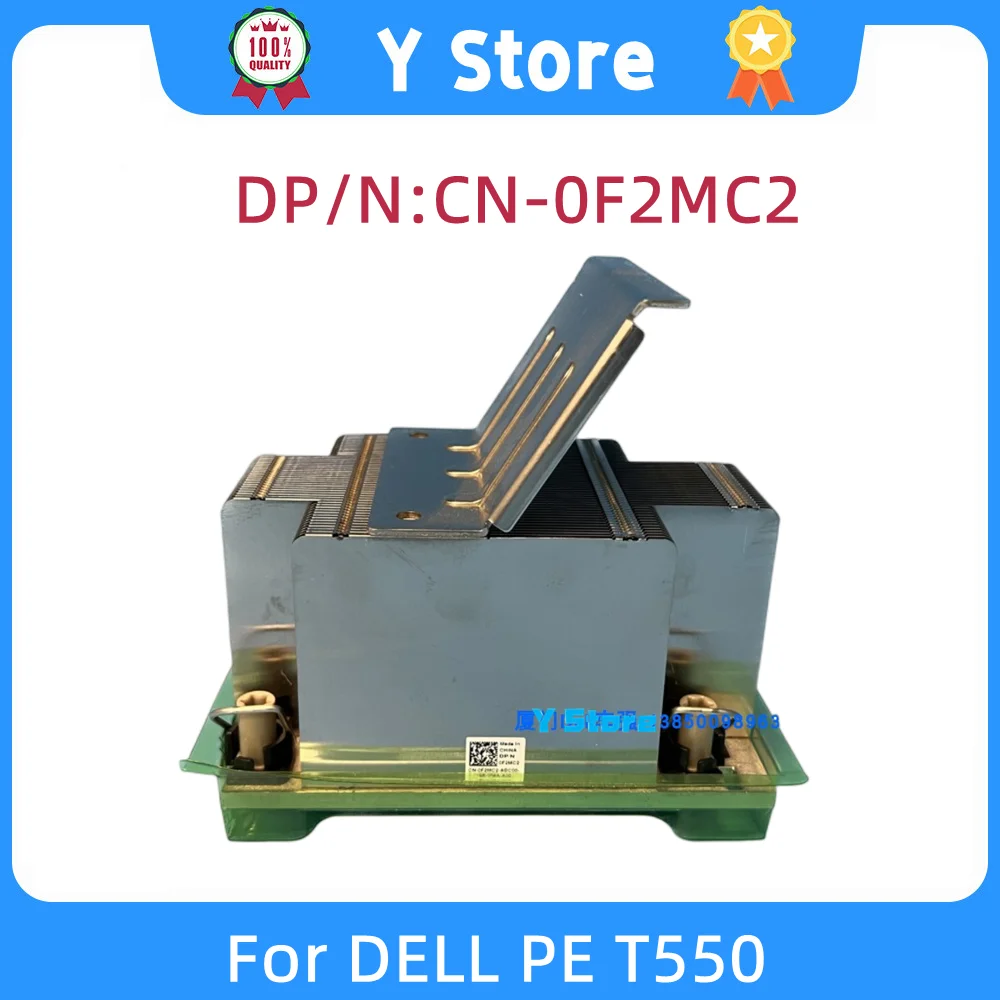 

Y Store New Original For DELL PE T550 Heatsink Tower Server Radiator F2MC2 0F2MC2 CN-0F2MC2 Fast Ship