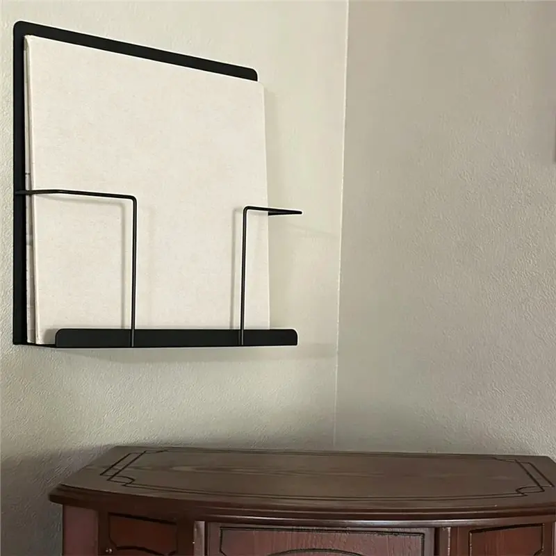 TFORU-2 Pack Vinyl Storage Display Holder , Wall Mount Vinyl Record Shelf, Vinyl Record Stand Display