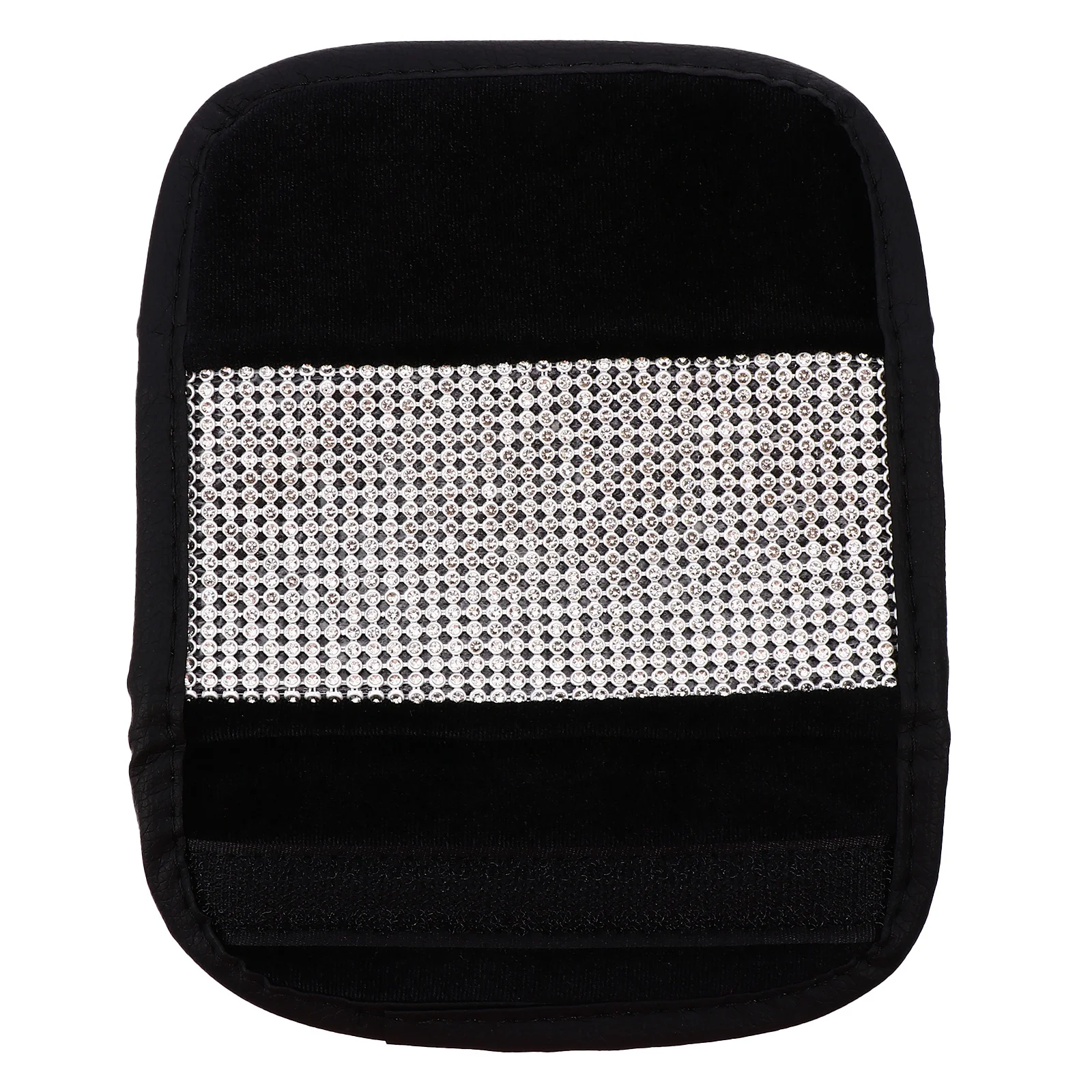 غطاء فرامل اليد من البولي يوريثان الماسي لعتاد السيارة، قضيب توجيه عالمي مناسب لامع، حافظة فرامل اليد للسيارات