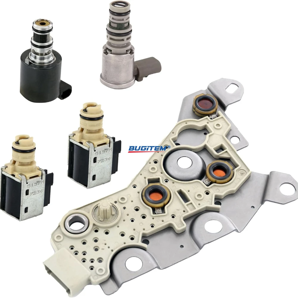 

1 Set 4T40E 4T45E Automatic Transmission Solenoid with Control Board For Chevy Cobalt HHR Malibu Pontiac Saturn L300 2004-On