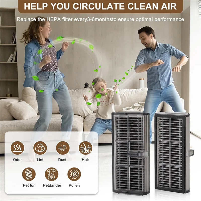 -ESTR ملحقات فلتر HEPA لـ Dreame L10s Pro Ultra Heat X30 Ultra X30 Pro Plus X30 Pro Ultra X40 Ultra مكنسة كهربائية Filte