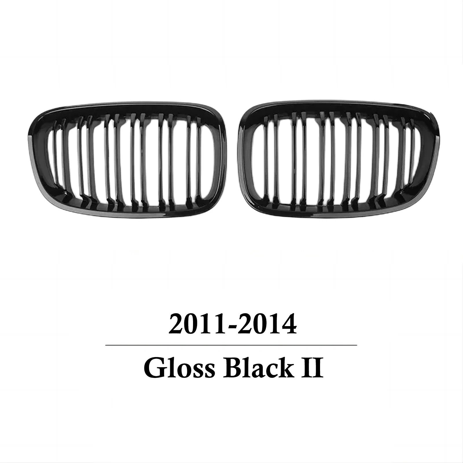 1281440 , Paire de grilles de calandre chrome pour BMW Serie 1 de type 1281440 , Paire de grilles de calandre chrome pour BMW Serie 1 de type
