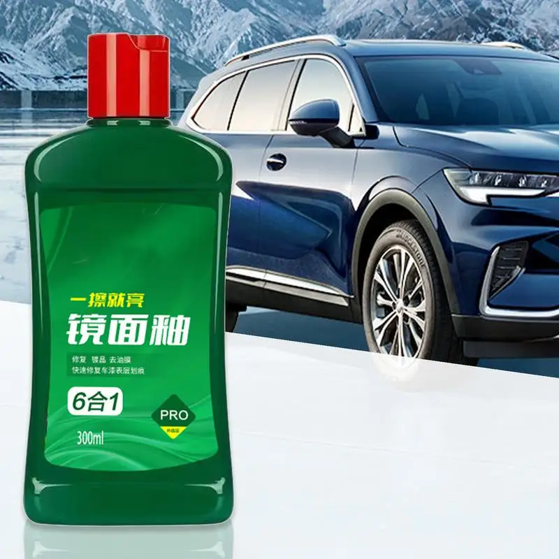 Car Scratch Removal Wax 300ml Car Wax Car Care Wax Long Lasting Car Scratch Restorer Auto Detailing Wax For Vehicles