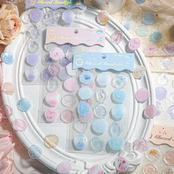 15pcs/set Wax Seal Stamp Shape Stickers Card Making Envelope Sealing Stickers Scrapbook Journal Planner Decorations Stationery