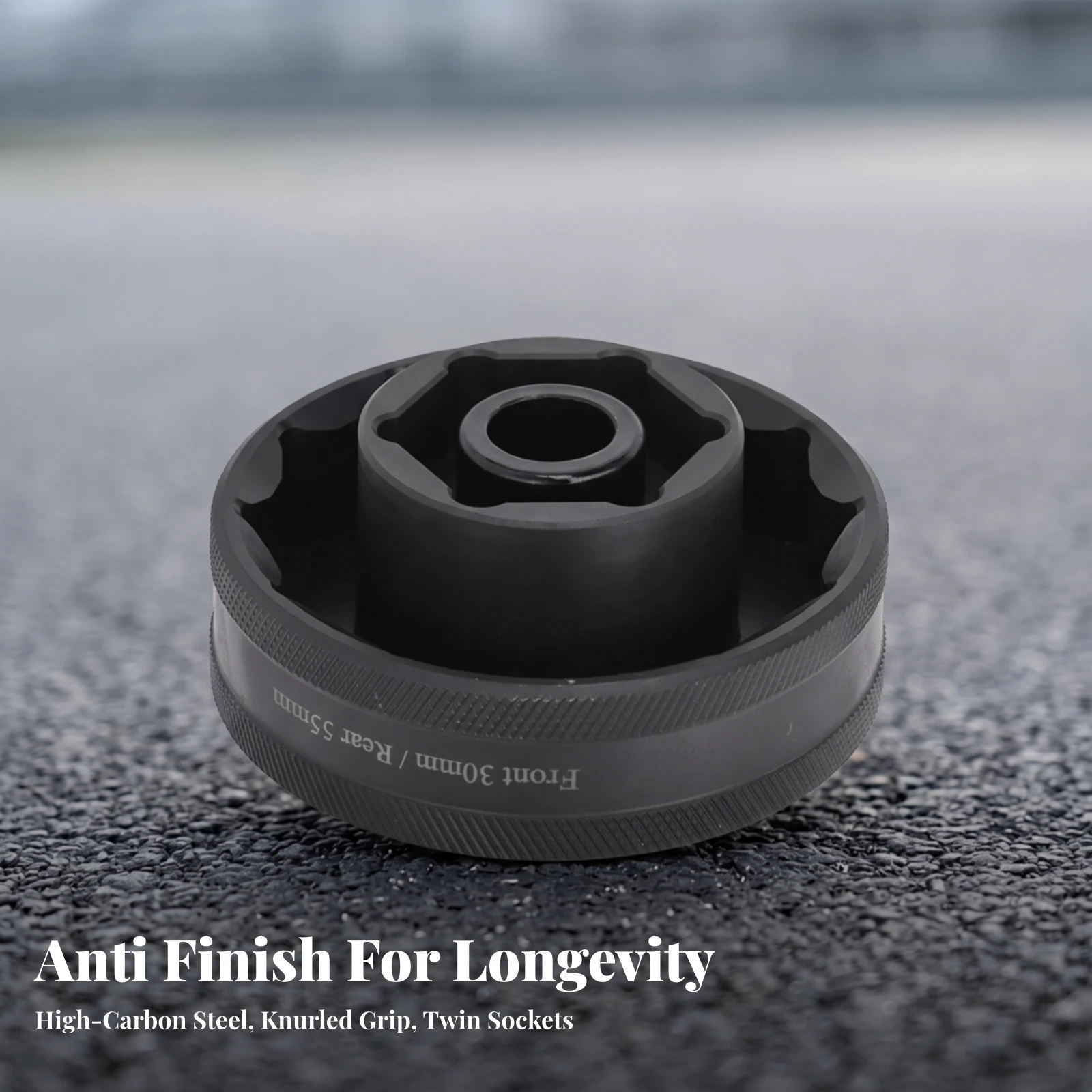 Wheel Nut Socket Metric Motorcycle Wheel Socket Tool Compact Slim for Motorcyclists, Track-Day Maintenance