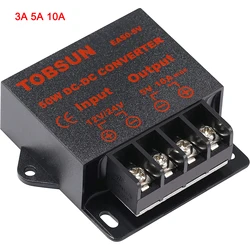 DC 12V 24V to 5V 3A 5A 10A Converter DC Voltage Reducer Regulator Step Down Buck Converter Power Supply 24V to 12V Converter