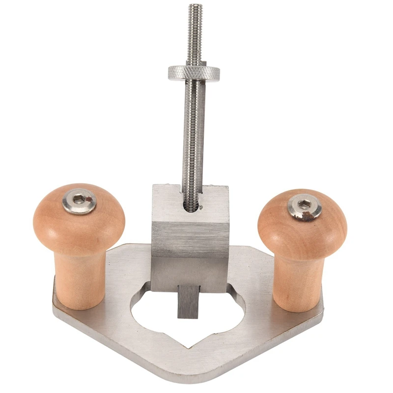 

New Router Plane,DIY Hand Planer for Woodworking,Hand Router Plane with Comfortable Wood Handle