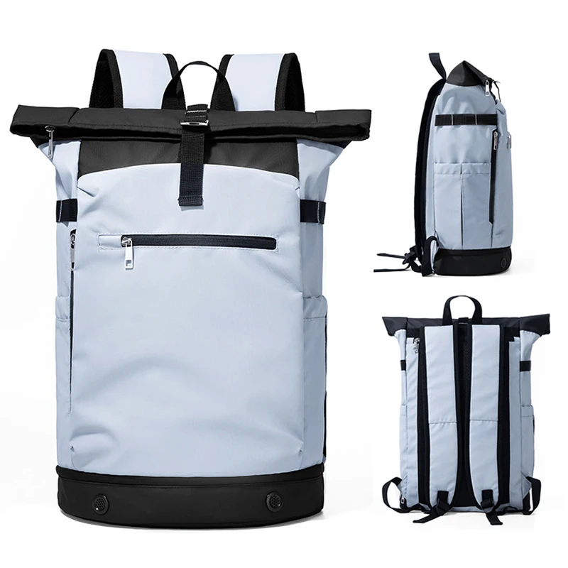 

Badminton Tennis Rackets Backpack with Shoes Pocket Outdoor Sports Training Commuting Hiking Bag Large Laptop College Schoolbag