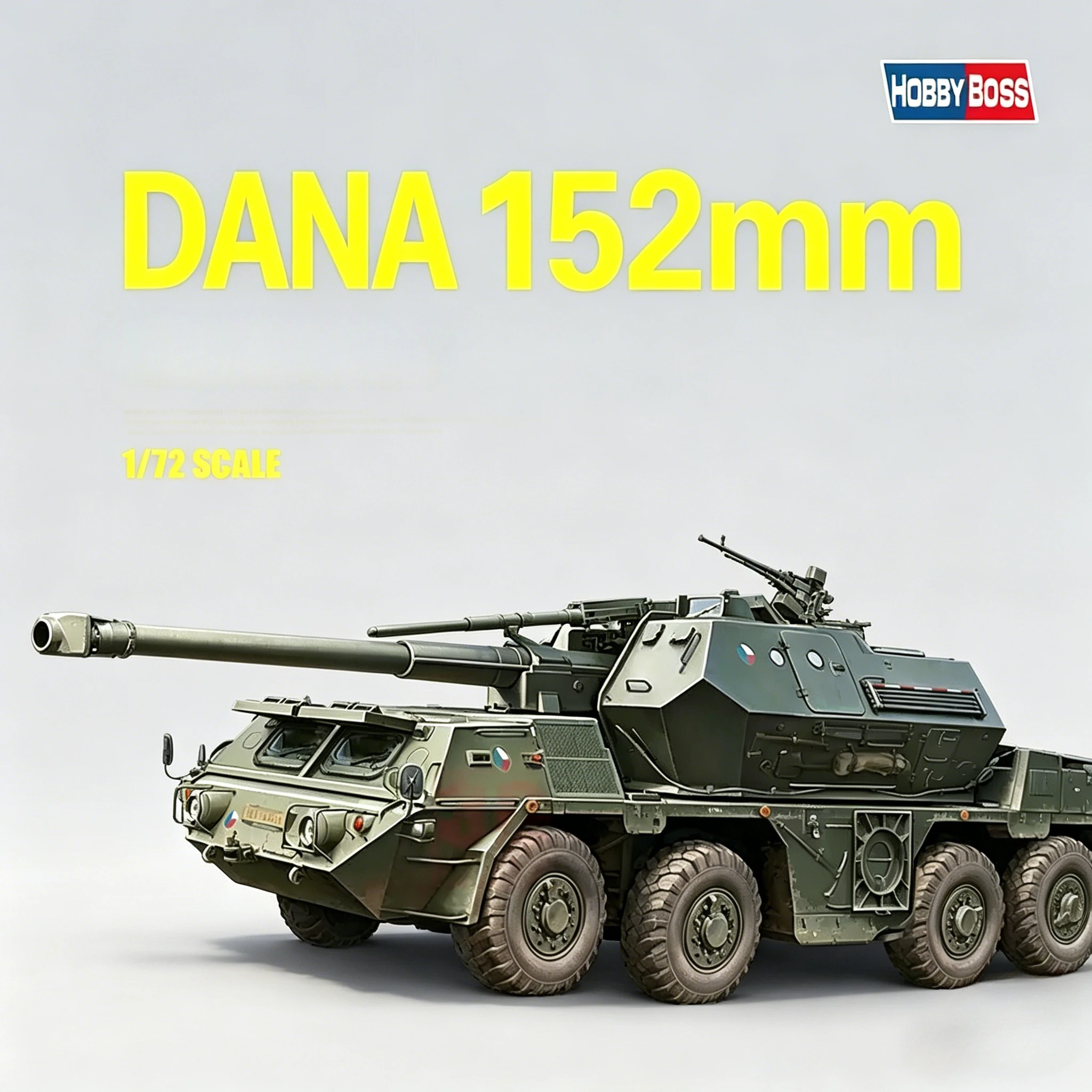 

Trumpeter 82941 1/72 152mm Dana Self-Propelled Howitzer Plastic Tank Model Kit