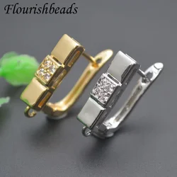 13x20mm High Quality Gold Silver Color Shvenzy Earring Hooks Earwire Accessories for DIY Fashion Jewelry Making 30pcs/lot