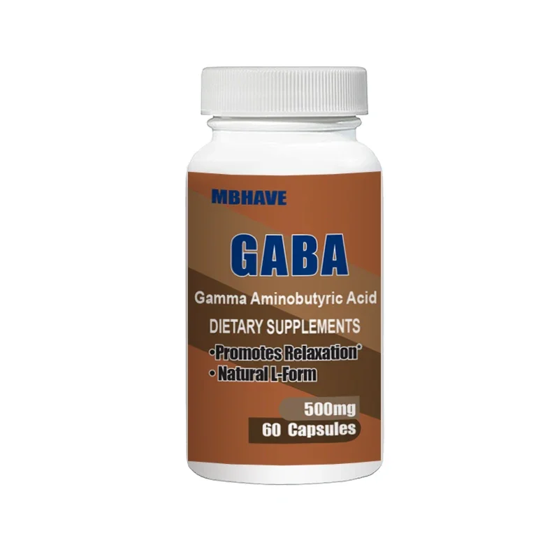 GABA gamma-Aminobutyric Acid 500 MG Activates receptors critical for brain function.*