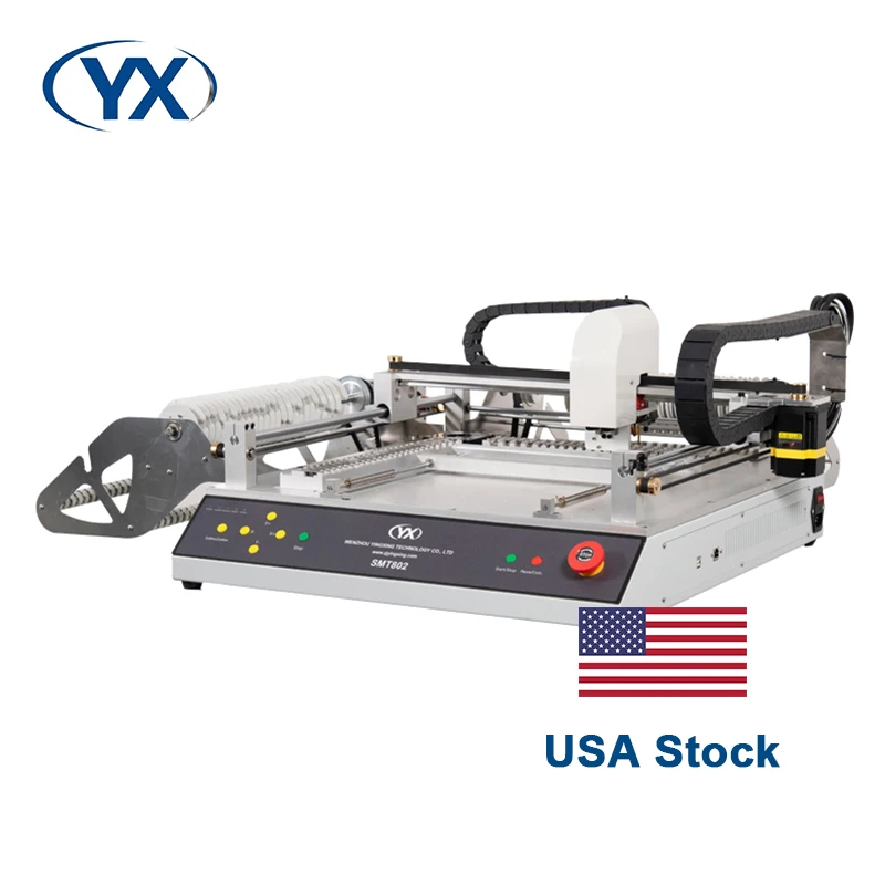 Stock in USA Pick and Place Machine SMT802B SMT Mounter Chip Led