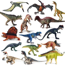 Jurassic Park Dinosaur Model Wildlife Mosasaur Tyrannosaurus Rex Spike Dragon Spinosaurus Children Toys Set Decoration Figurines