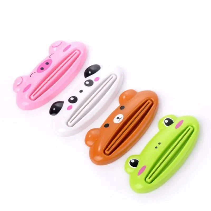 Cute Animal Multifunction Squeezer Toothpaste Squeezer Home Commodity Bathroom Tube Cartoon Toothpaste Dispenser 1pcs