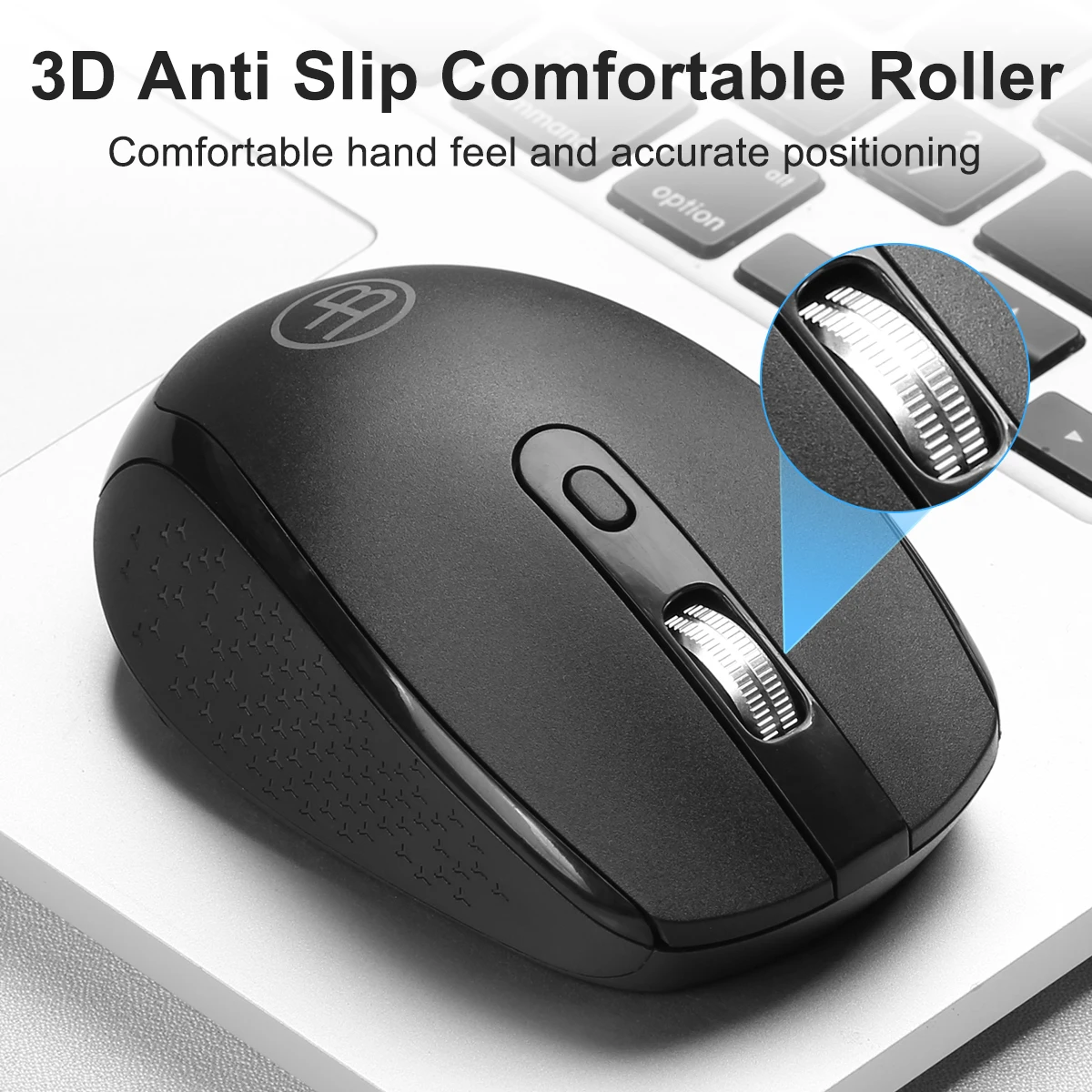 Batteria per mouse wireless Mouse per computer da gioco wireless USB da 2,4 Gh con ricevitore nano per PC portatile Windows