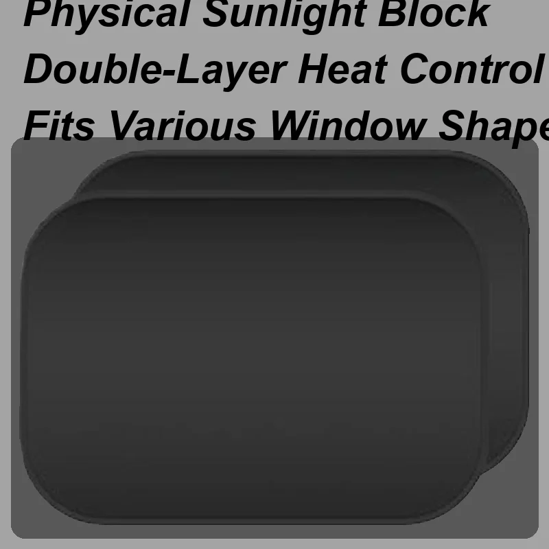 

Sun Shade For Car Window 1 Pair Window Sunshades Car Side Protector Static Cling Film Hot Weather Stickers For Sedan Truck