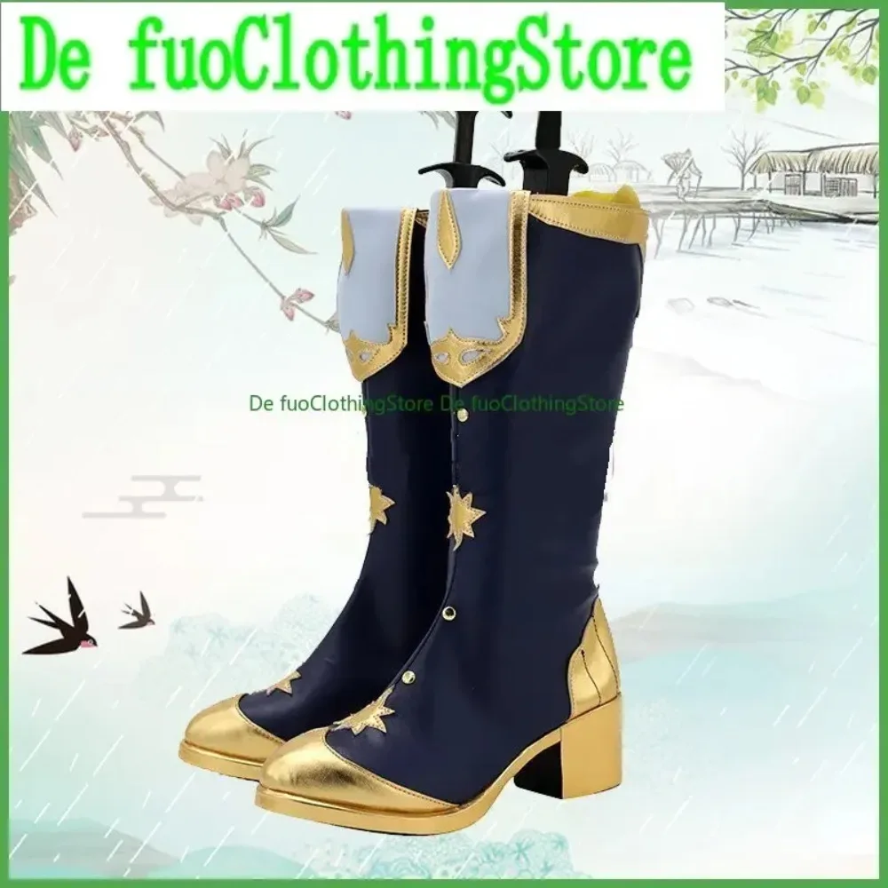 

Defuo Ensemble Stars Tori Himemiya Cosplay Shoes Boots Anime Christmas Game Anime Halloween Shoes Store