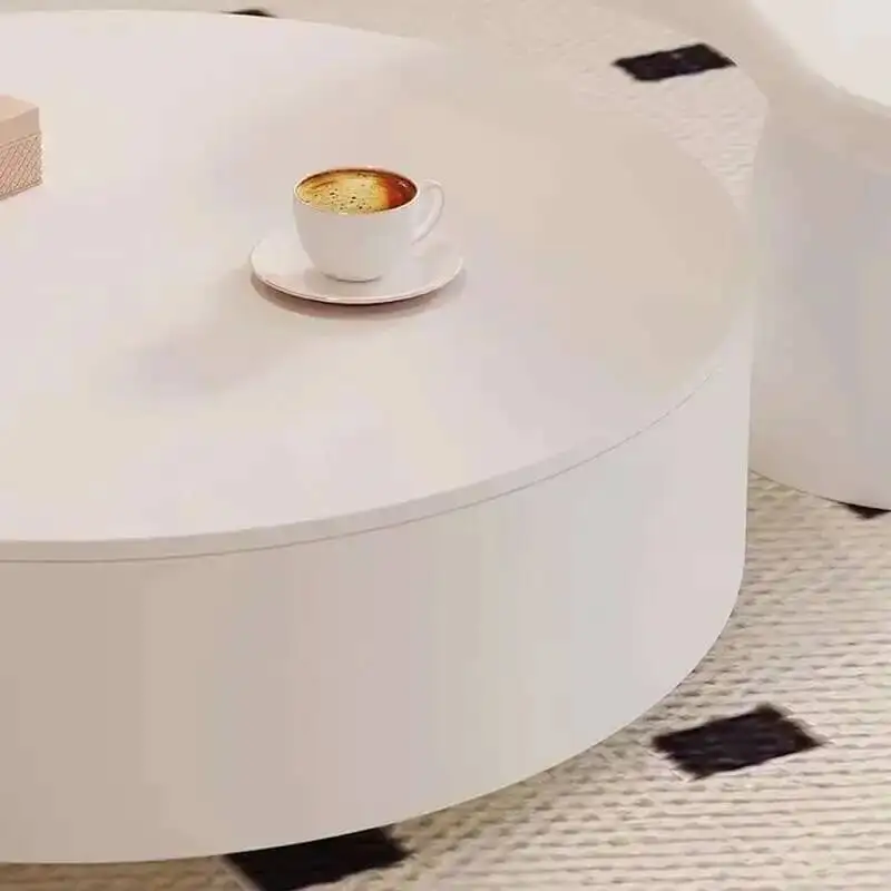 

Glam Table Minimalist Unique Round European Coffee Aesthetic Coffee Table Simple Premium Cosmetics Couchtisch Unique Furniture