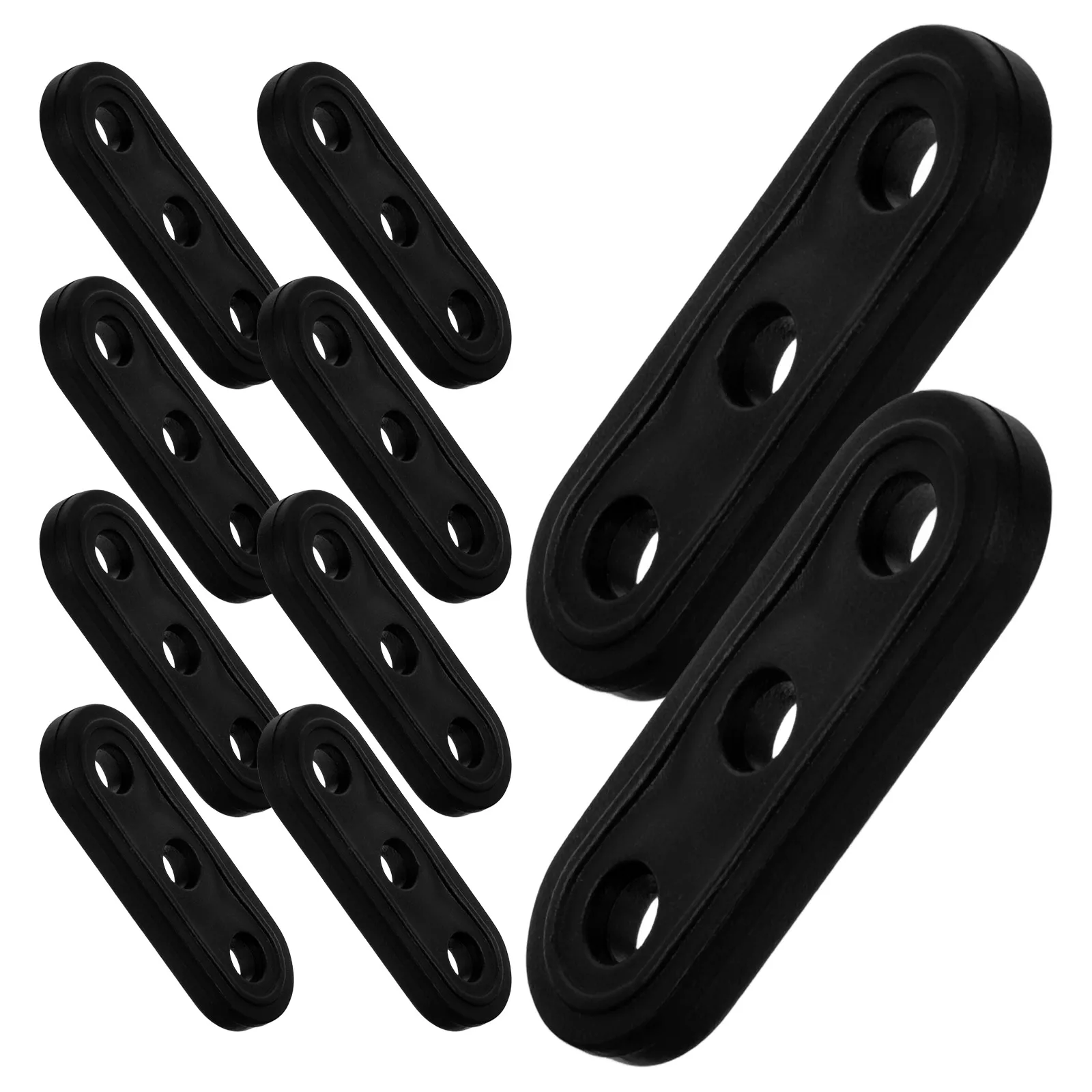 

100 Pcs Tent Buckle Fixed Clips Cord Buckles Reusable Professional Fasteners Canopy Rope Stop Camping Tensioner Trampoline