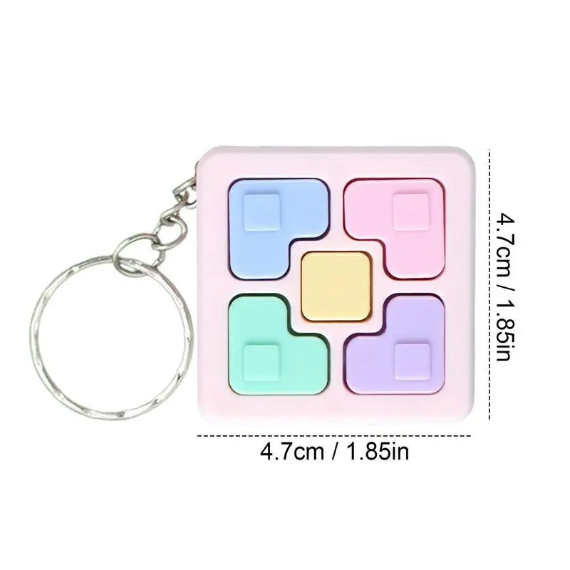 Electronic Memory Game Battery Operated Indoor Educational Toys With Lights For Kids Portable Keychain Pendants For Kids