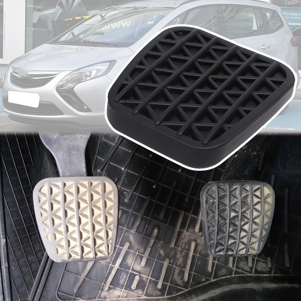 

For Opel Vauxhall Zafira Tourer C P12 2011 2012 2013 2014 2015 - 2019 Car Rubber Brake Clutch Foot Pedal Pad Covers Accessories