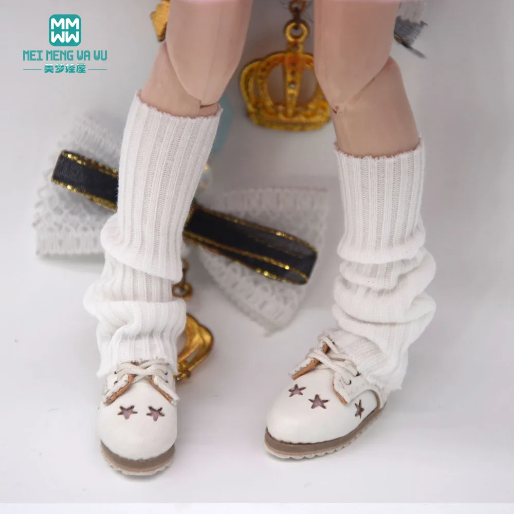 Neues Blyth-Puppenzubehör für 28–30 cm Azone OB22 OB24 Socken Beinsocken Faden rosa, weiß, gelb, braun – Detail 9