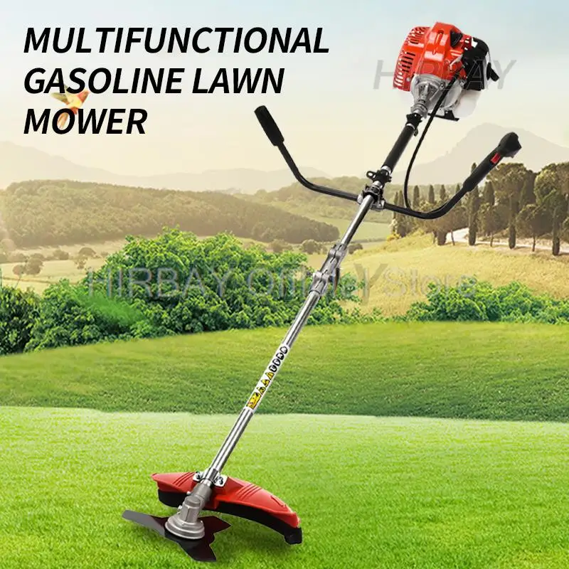 

Multifunctional Lawn Mower Hedge Trimmer Gasoline Engine Garden Strimmer Chainsaw High Branch Pruning Hedge Cutter Garden Tools