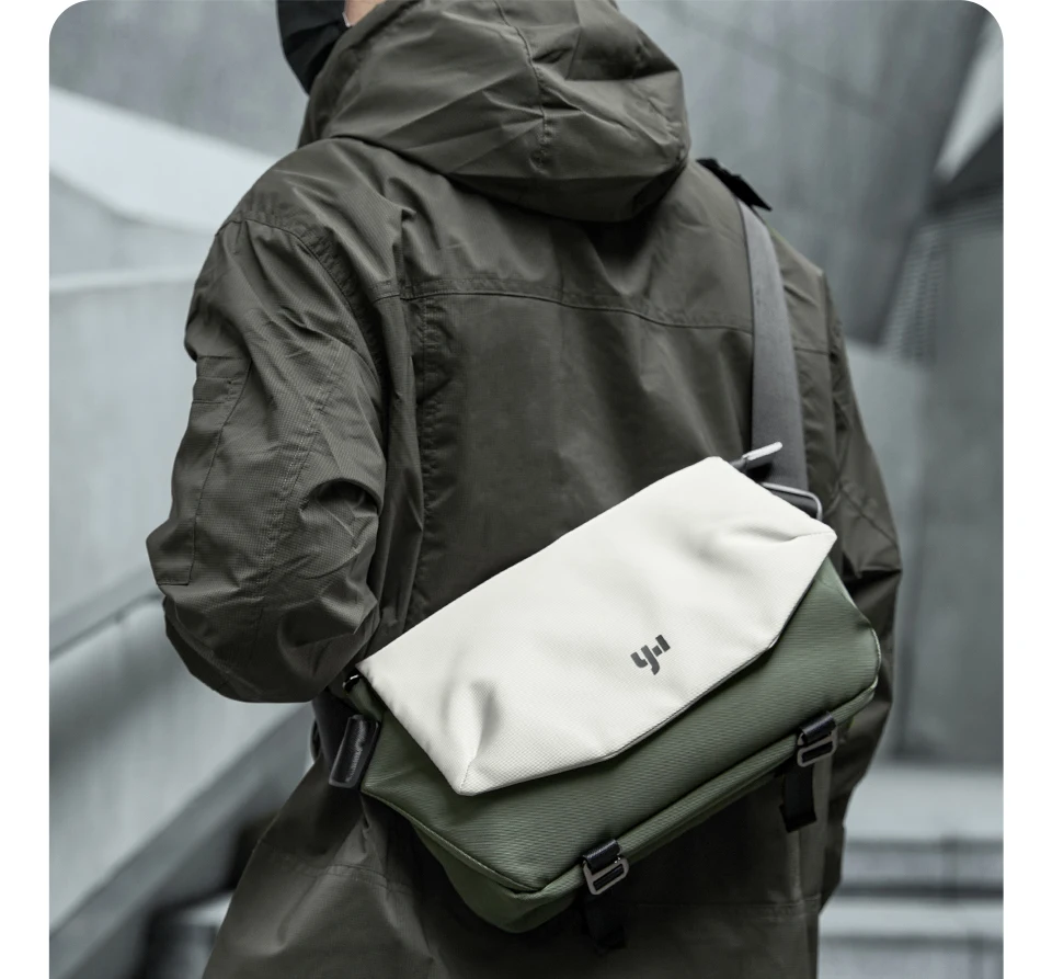 MATE ELAN Stilvolle Männer Umhängetasche Oxford Wasserdichte Umhängetasche Umhängetasche Tragbare Teenager Büchertasche Reise 9,7 zoll iPad Tasche – Detail 34