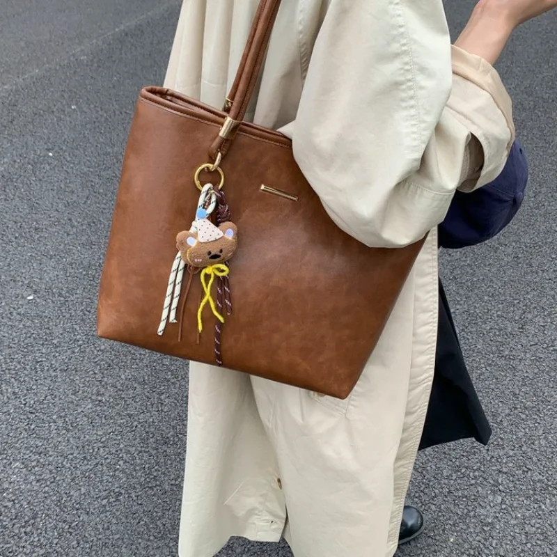 

Женская сумка-тоут в стиле ретро весна/осень 2025 года в винтажном стиле, трансформируемая через плечо и ручная парусиновая сумка