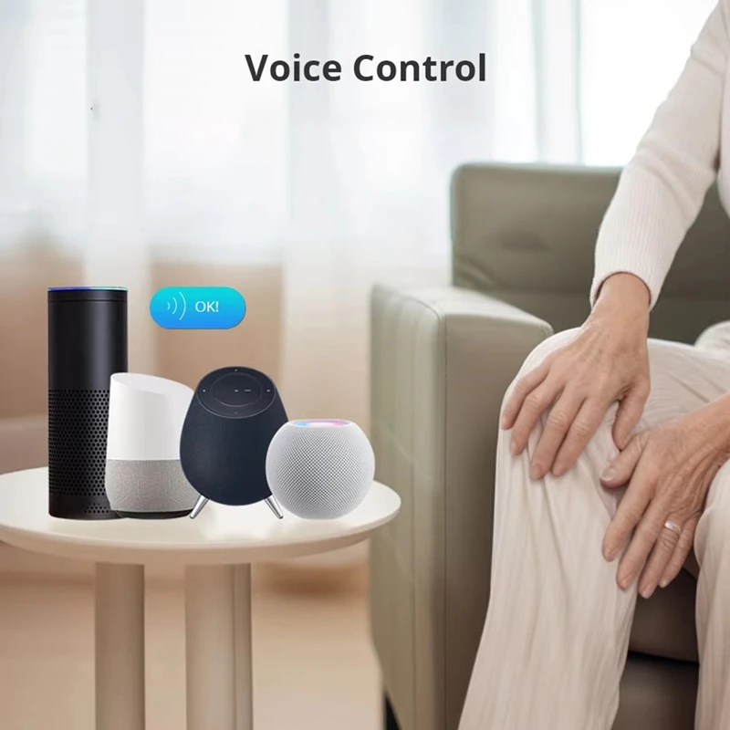 

Контроллер освещения светодиодной ленты Matter через Wi-Fi RGBCW Smart Led Driver работает для вилки европейского стандарта-A13G