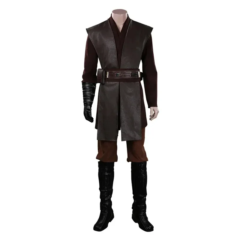 Anakin Skywalker cosplay anime disfraz abrigo pantalones trajes fantasía hombres niños Halloween carnaval fiesta CTX disfraz traje