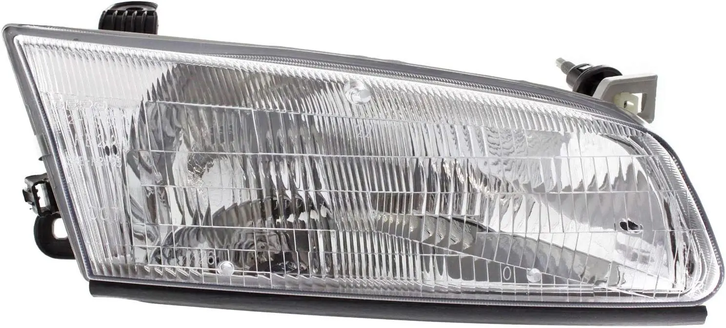 Halogen Headlight Assembly with Bulbs for 1997-1999 Camry, Driver and Passenger Sides Included