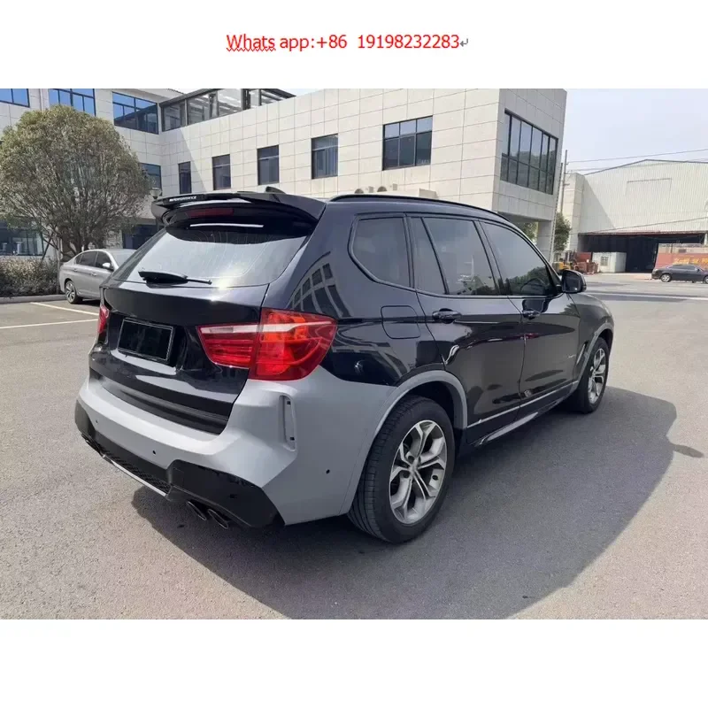 New Bodykit for X3 F25 2013-2017 Upgrade G01 F97 PP+ABS+metal Bumper LED Headlights Bolt-On Plug & Play Exterior Parts