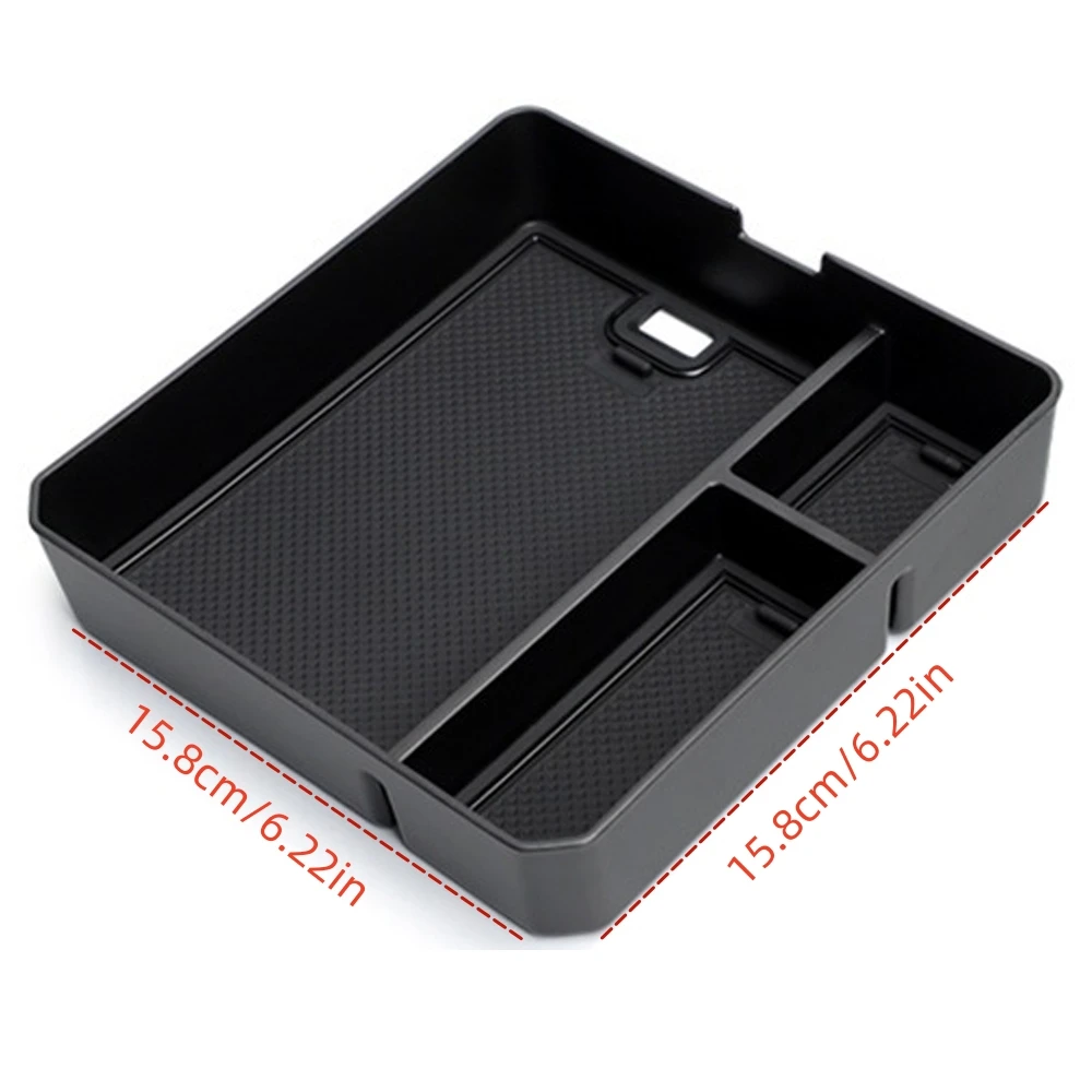 For Jetour Traveler T2 2023 Center Console Organizer Tray Car ABS Car Armrest Secondary Storage Sort Tidy Up Box Accessories