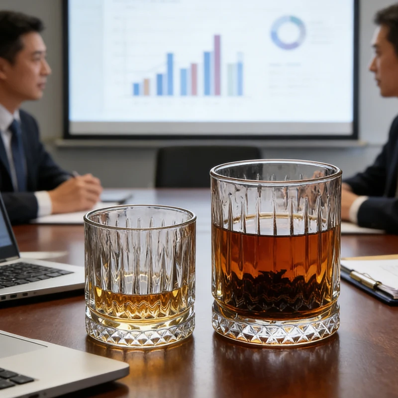 Vaso de Vidrio Transparente con Rayas Verticales, Vaso de Bar para Vino Extranjero, Cerveza, Licores, Vaso para Agua Diaria