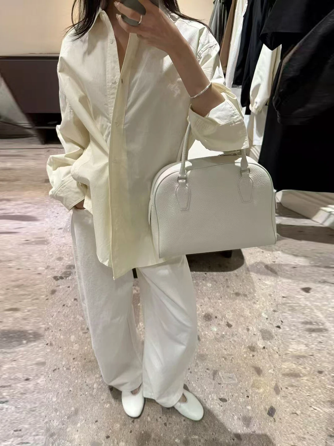 

Рубашка свободного кроя с длинным рукавом из хлопка, дизайн Asuixiu, асимметричный воротник в непринужденном стиле, весенняя новинка, женская деловая одежда