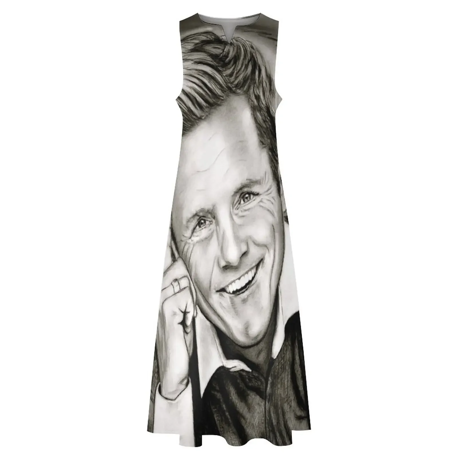 ชุดเดรสยาวสีดำขาวสำหรับผู้หญิง ชุดเดรสออกงาน ชุดราตรีสำหรับงานพรอม ฤดูร้อน 2025