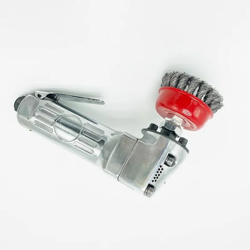 Pneumatic wire brush 75mm cup brush 11000 rpm heavy-duty anti-rust tool MAG-9000